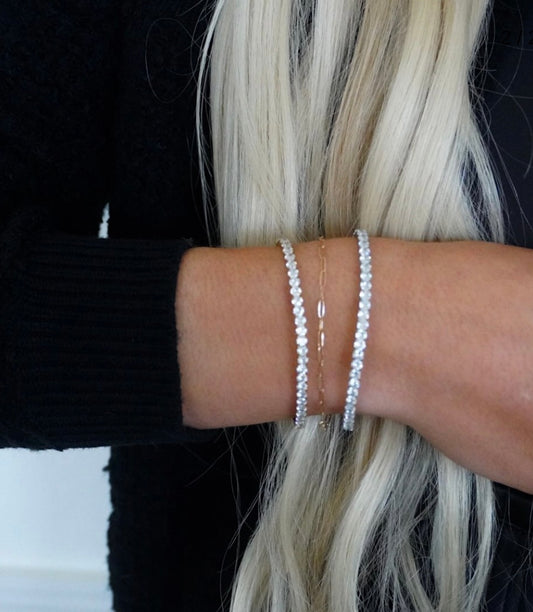 Stretchy Tennis Bracelet